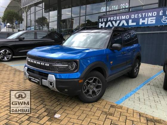 FORD BRONCO SPORT 2.0 ECOBOOST GASOLINA BADLANDS 4X4 SELECTSHIFT